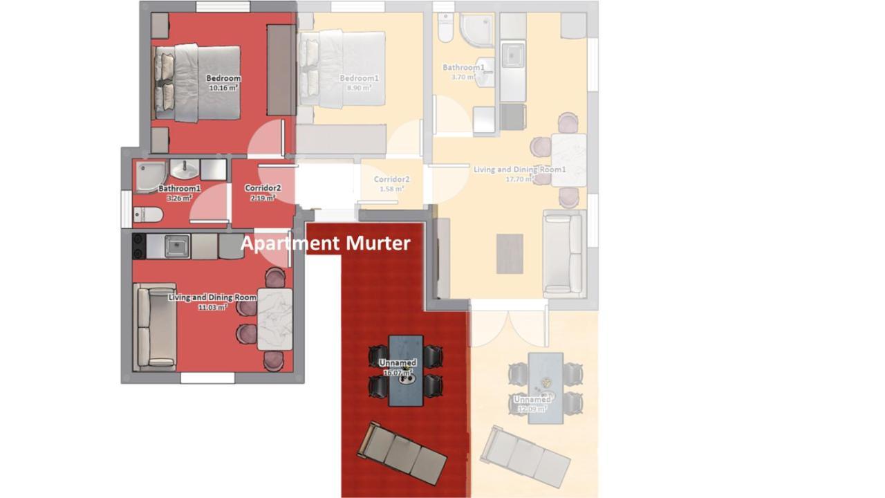 Apartmani Villa Lilliana Tribunj  Ngoại thất bức ảnh